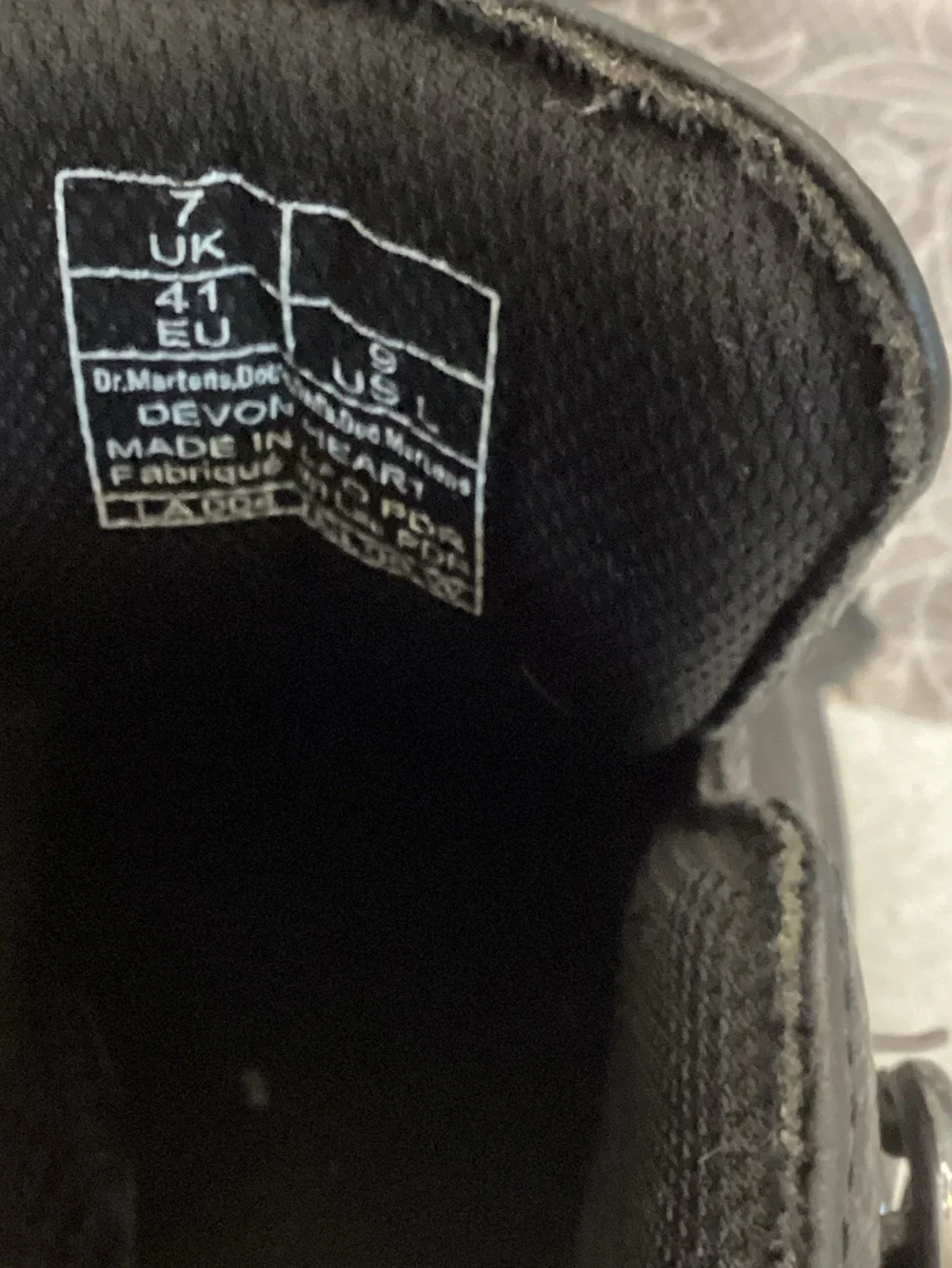 Dr. Martens woman Black Leather Strap & Buckle Ankle Boots